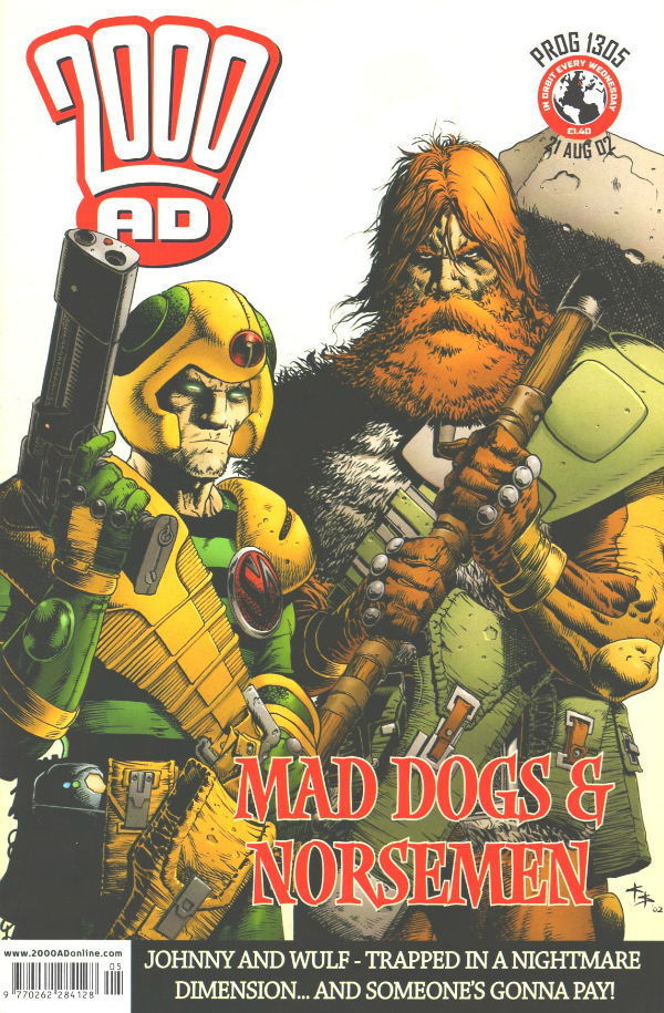 2000 AD #1305 cover
