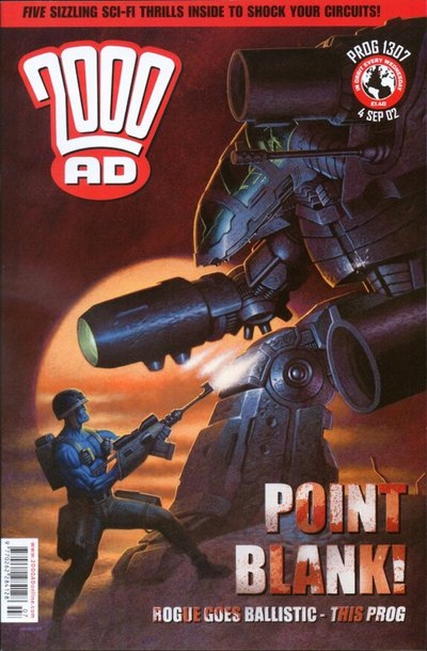 2000 AD #1307 cover