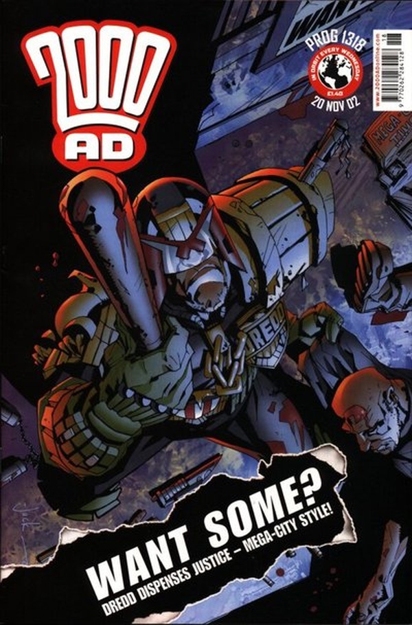 2000 AD #1318 cover