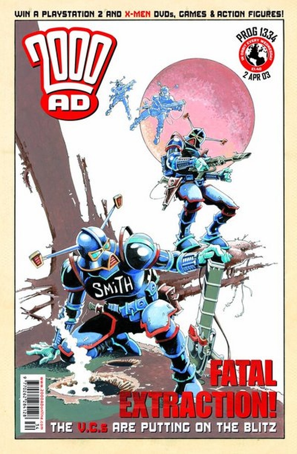 2000 AD #1334 cover