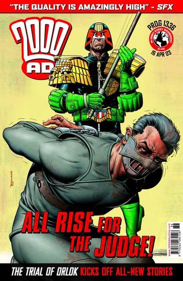 2000 AD #1336 cover