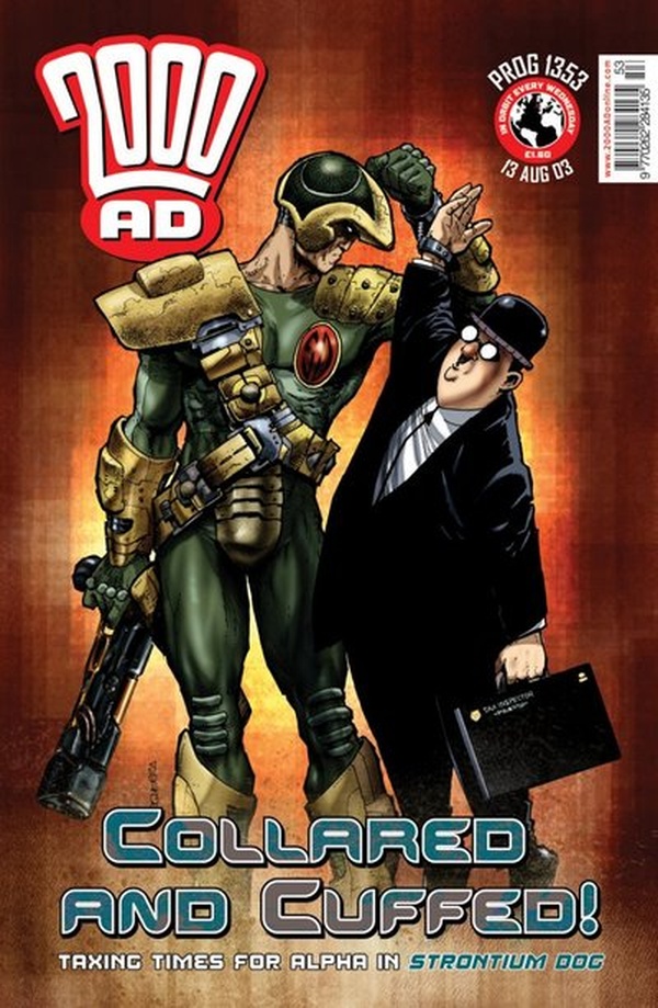 2000 AD #1353 cover