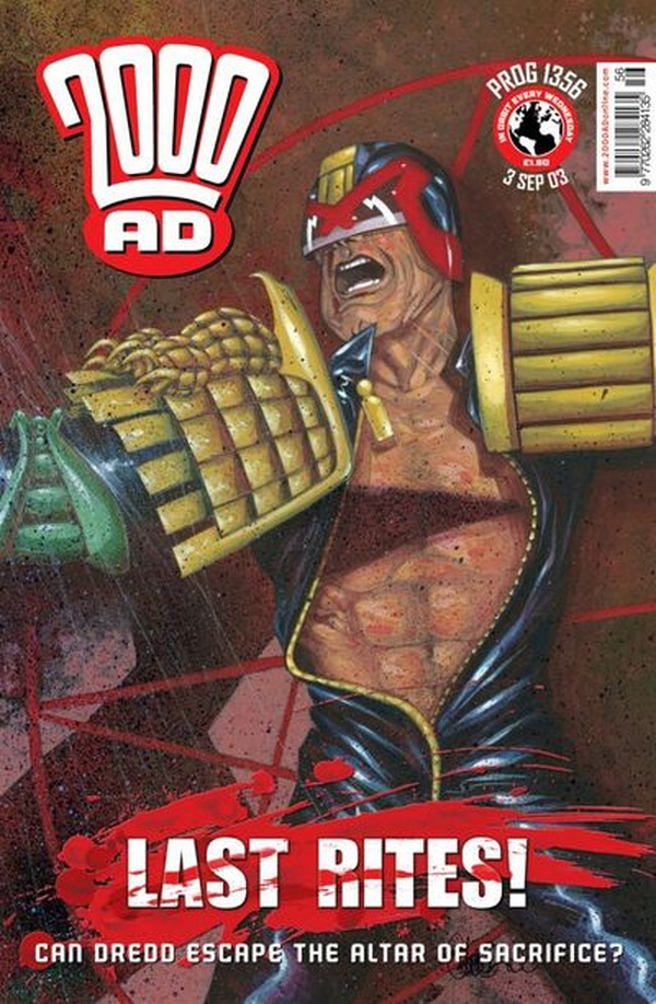 2000 AD #1356 cover