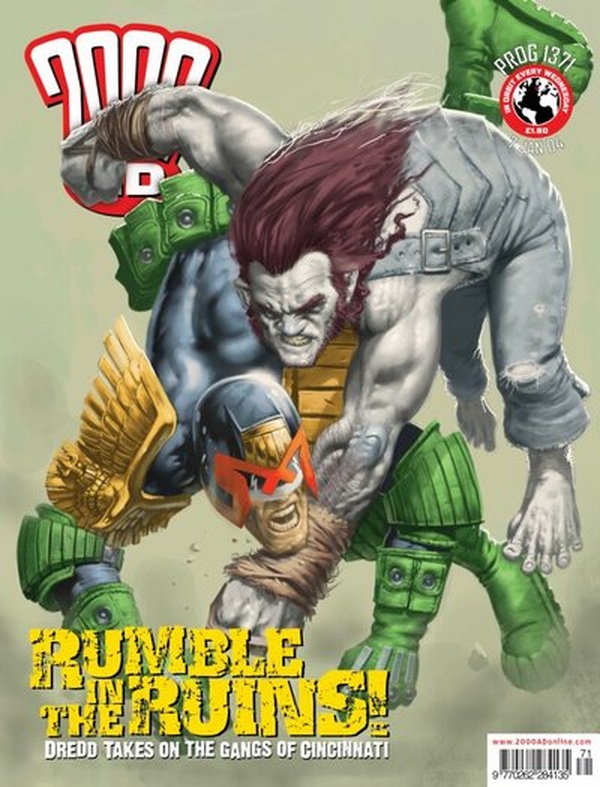 2000 AD #1371 cover