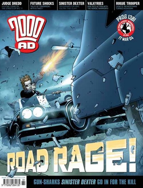 2000 AD #1381 cover