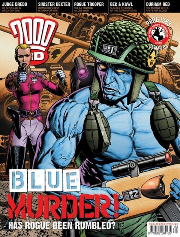 2000 AD #1383 cover