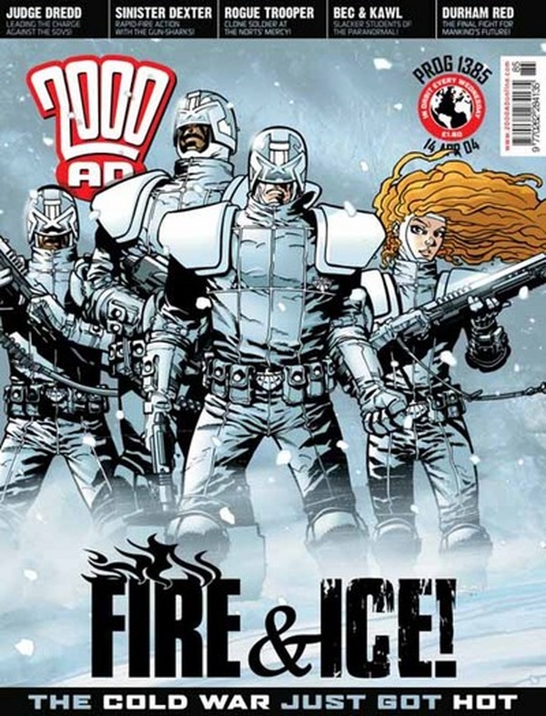 2000 AD #1385 cover