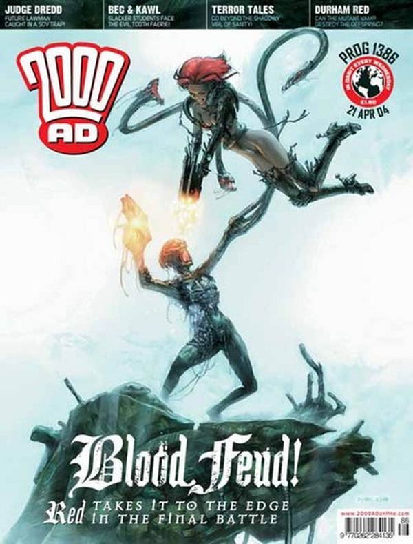 2000 AD #1386 cover