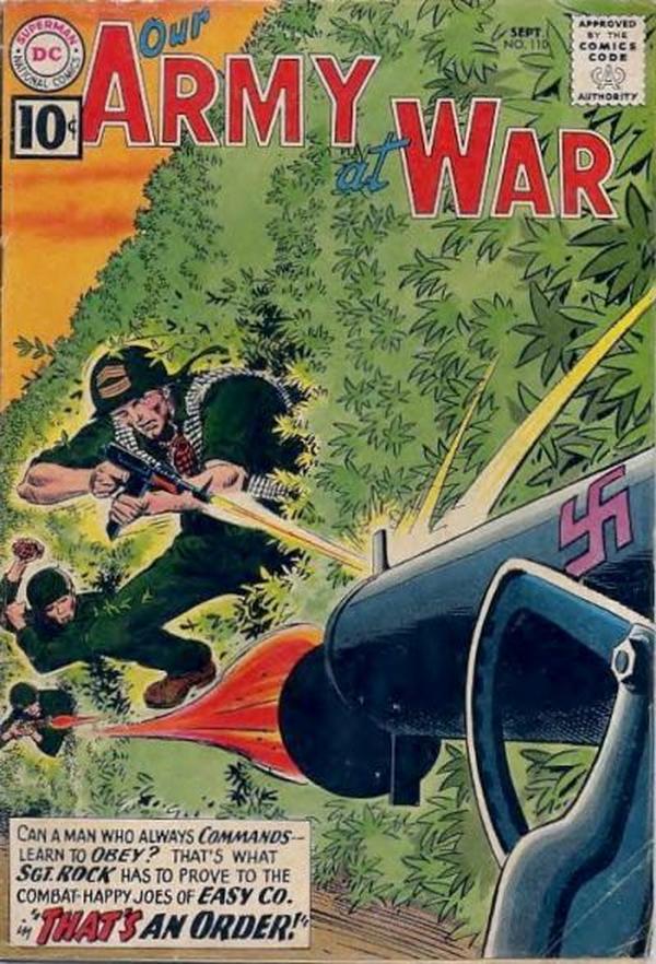 Our Army at War #110 cover