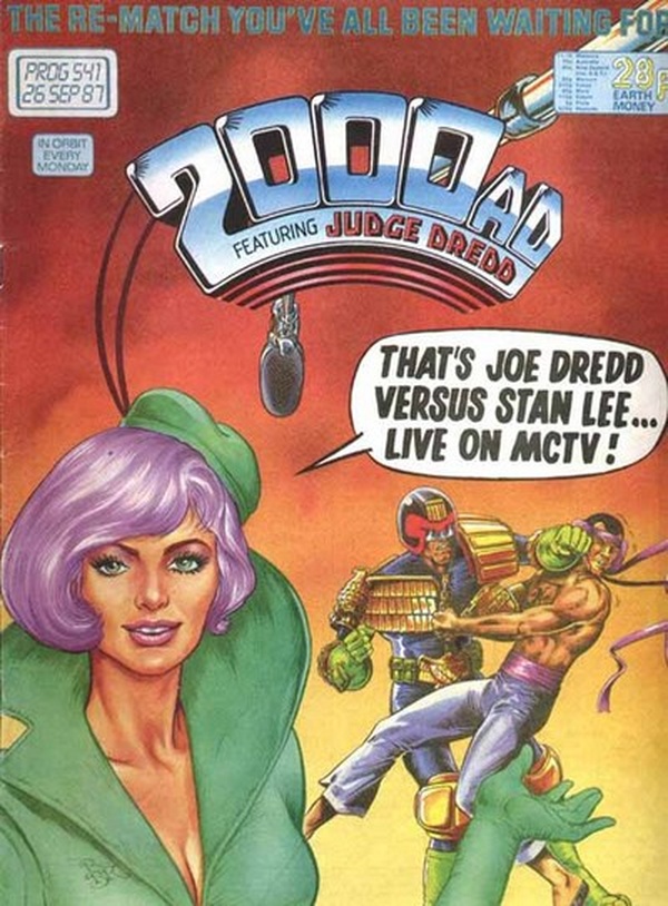 2000 AD #541 cover
