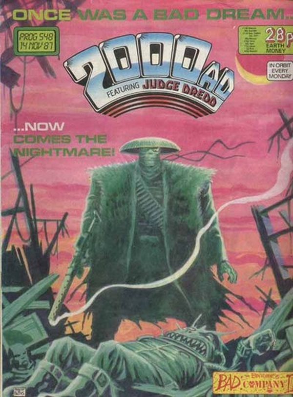 2000 AD #548 cover