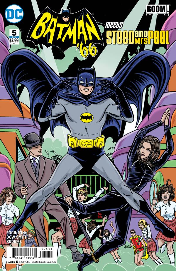 Batman '66 Meets Steed and Mrs. Peel #5 cover