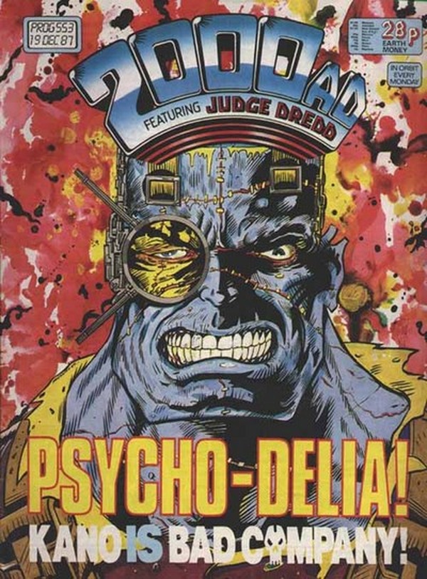 2000 AD #553 cover