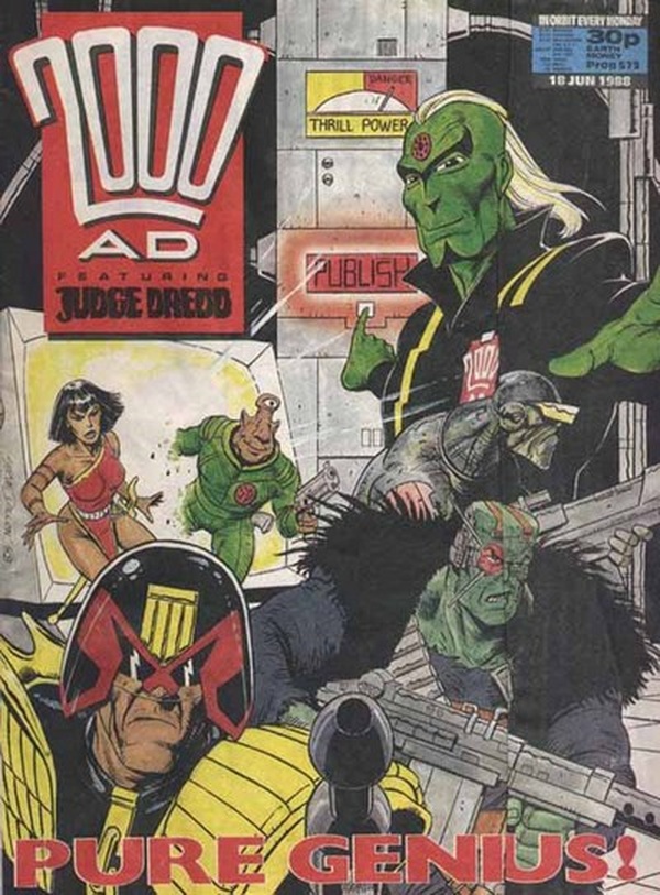 2000 AD #579 cover