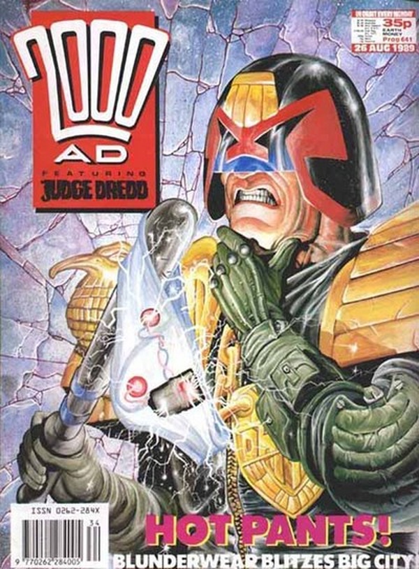 2000 AD #641 cover