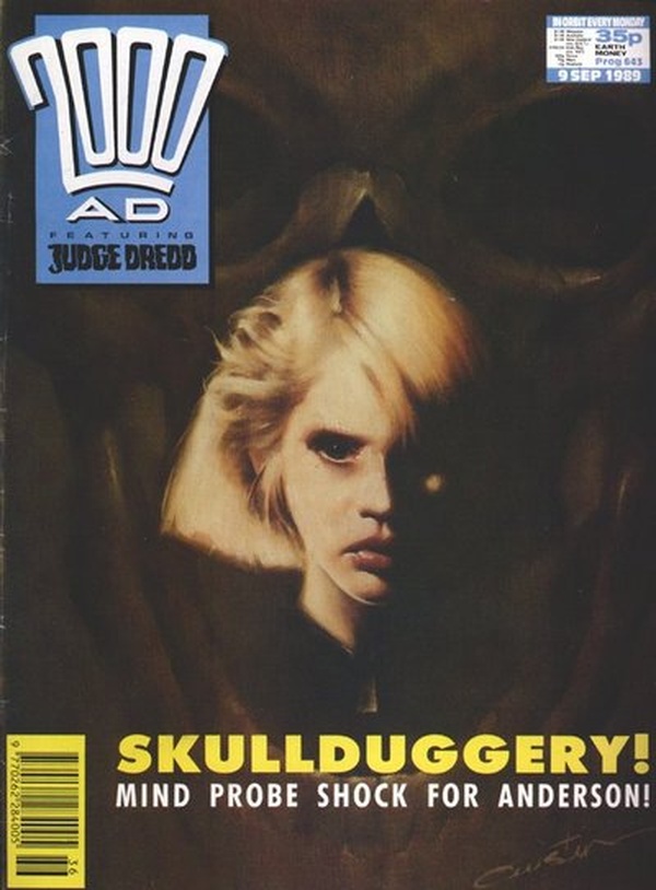 2000 AD #643 cover
