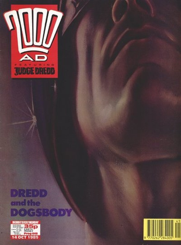 2000 AD #648 cover