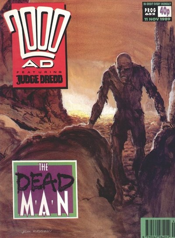 2000 AD #652 cover