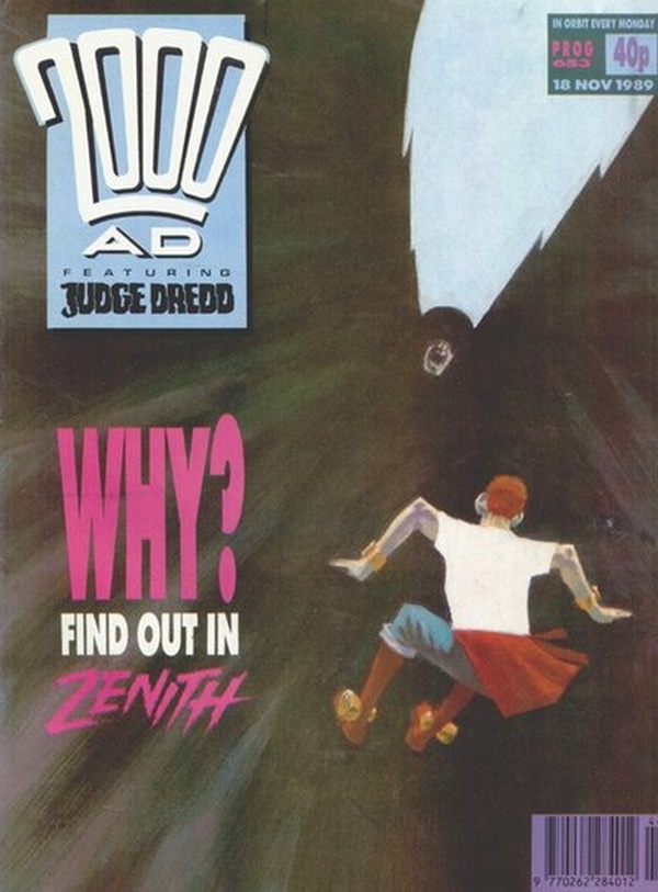 2000 AD #653 cover