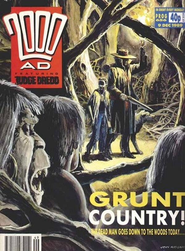 2000 AD #656 cover