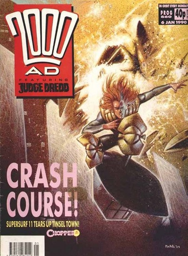 2000 AD #660 cover