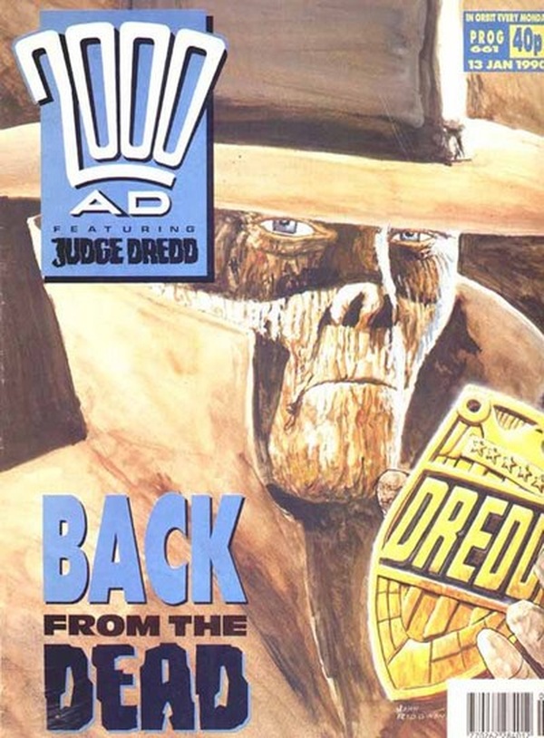 2000 AD #661 cover