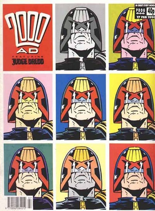 2000 AD #666 cover