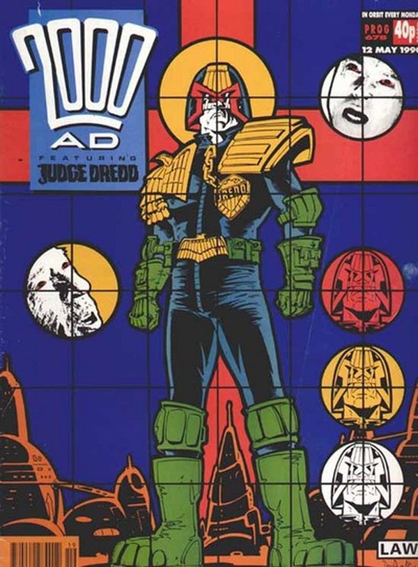 2000 AD #678 cover