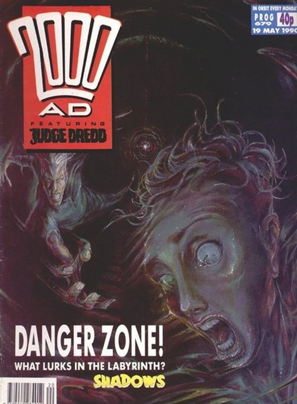 2000 AD #679 cover