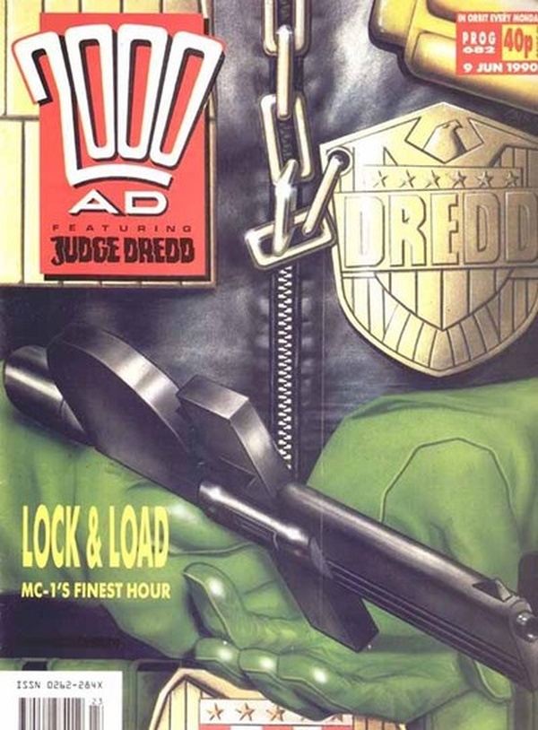 2000 AD #682 cover