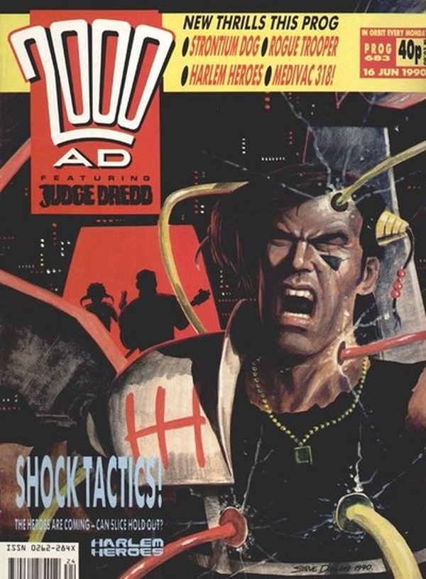 2000 AD #683 cover