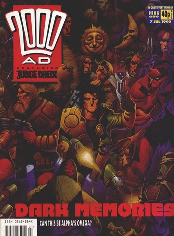 2000 AD #686 cover