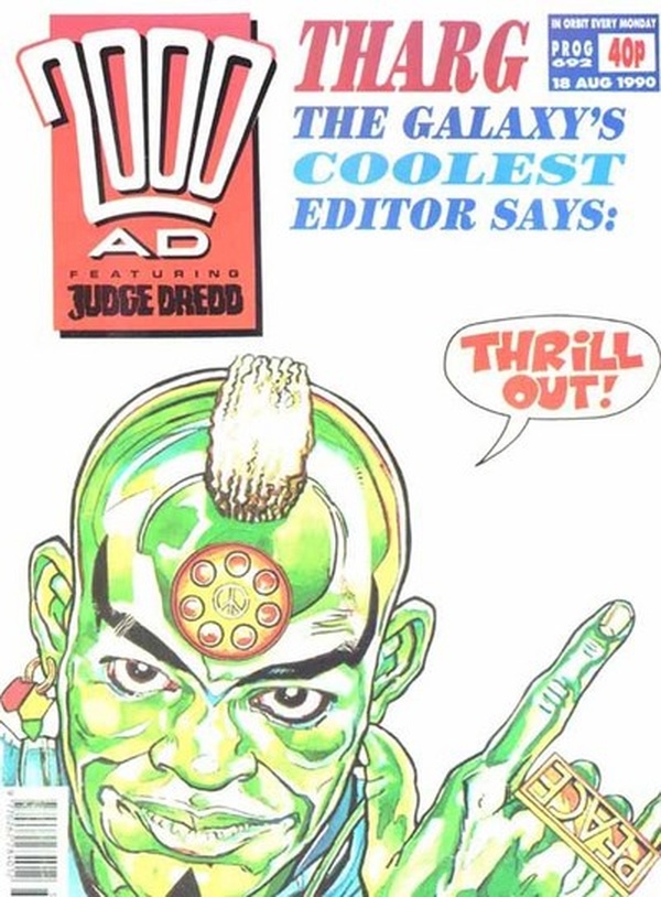 2000 AD #692 cover