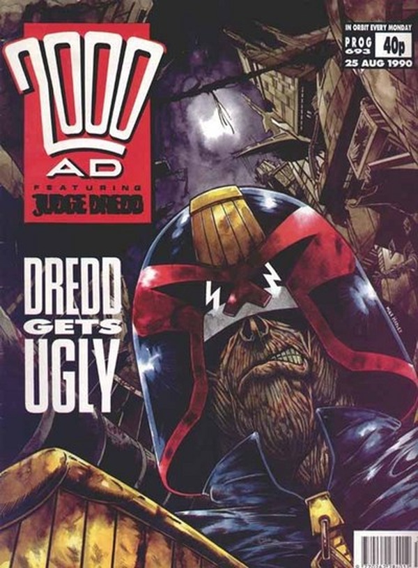 2000 AD #693 cover