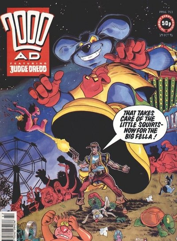 2000 AD #753 cover
