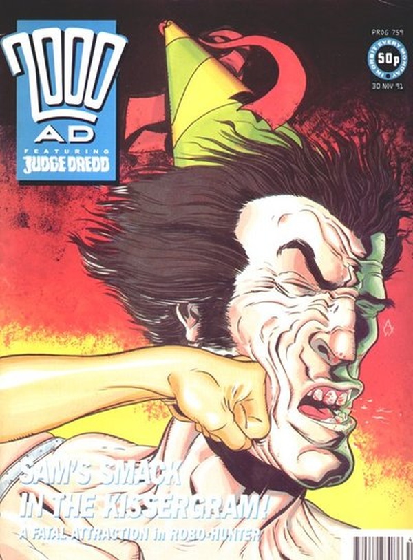 2000 AD #759 cover