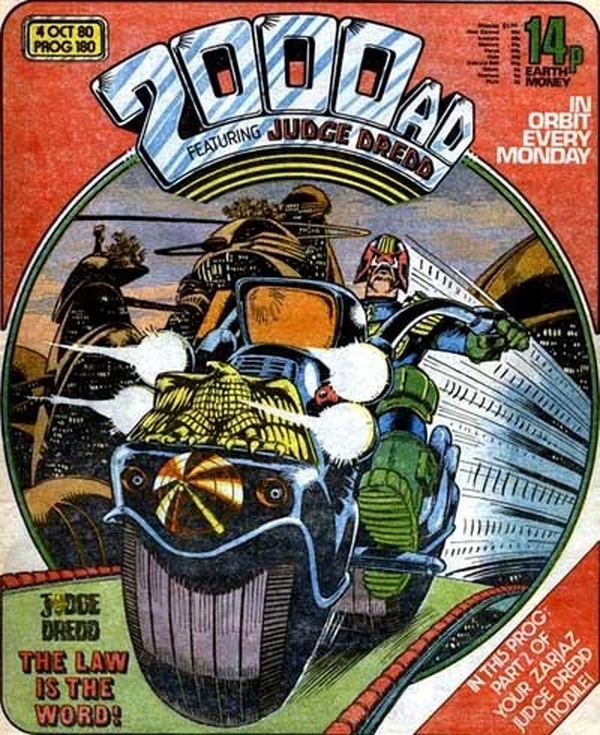 2000 AD #180 cover
