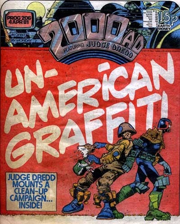2000 AD #206 cover