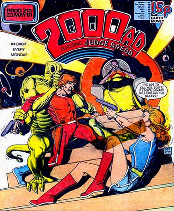 2000 AD #213 cover