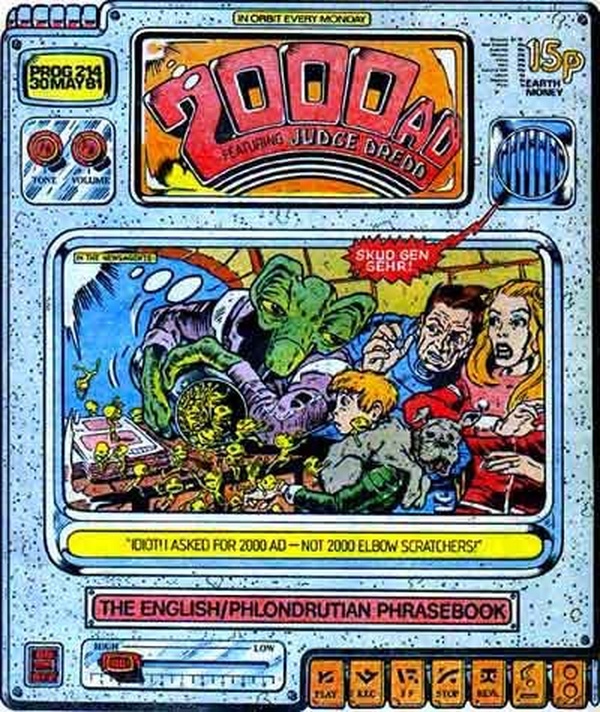 2000 AD #214 cover