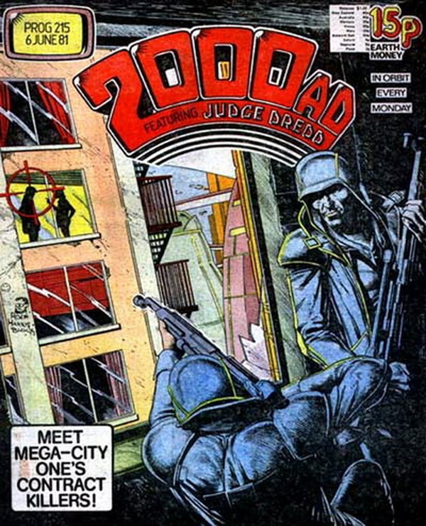 2000 AD #215 cover