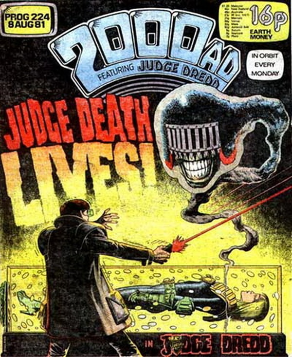 2000 AD #224 cover