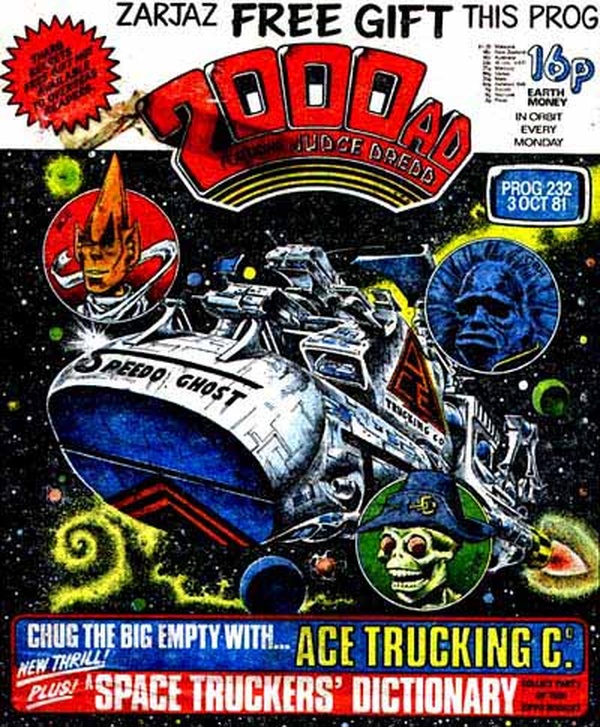 2000 AD #232 cover
