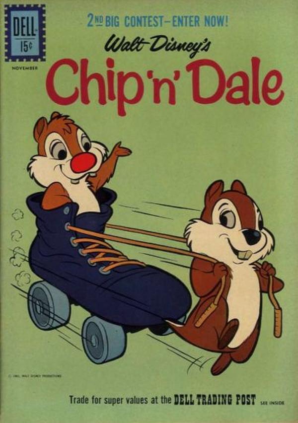 Walt Disney's Chip 'n' Dale #27 cover