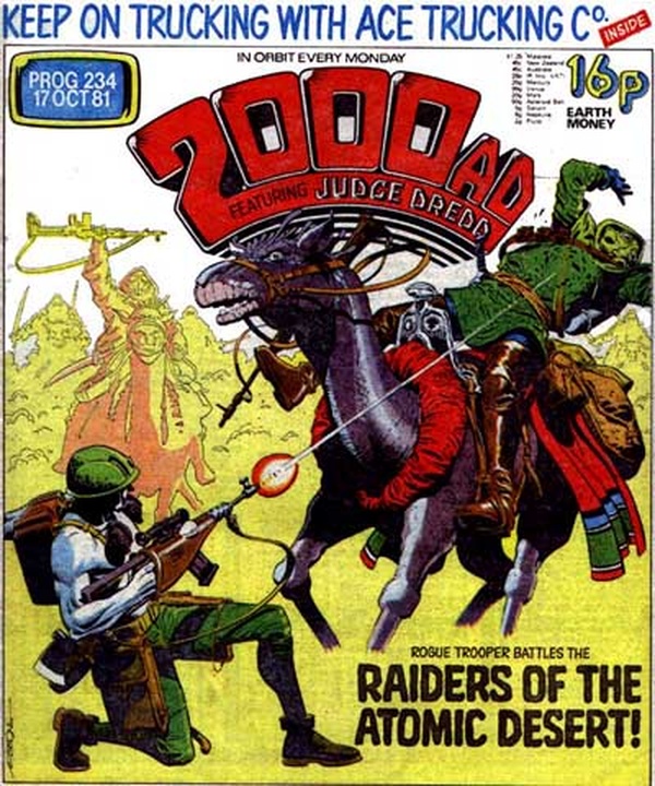 2000 AD #234 cover