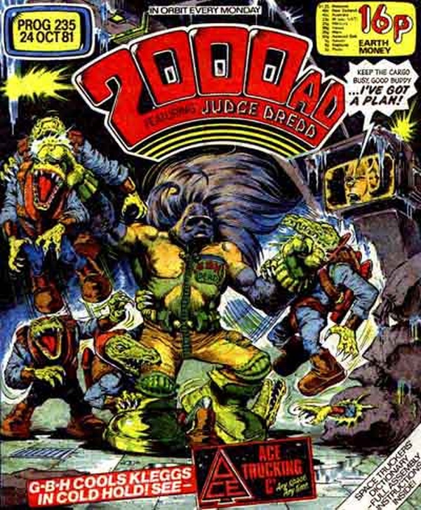 2000 AD #235 cover