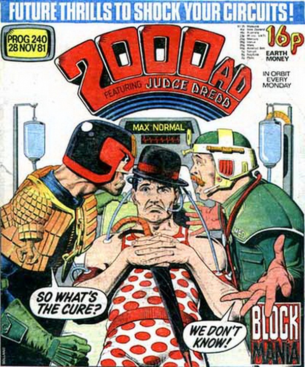 2000 AD #240 cover