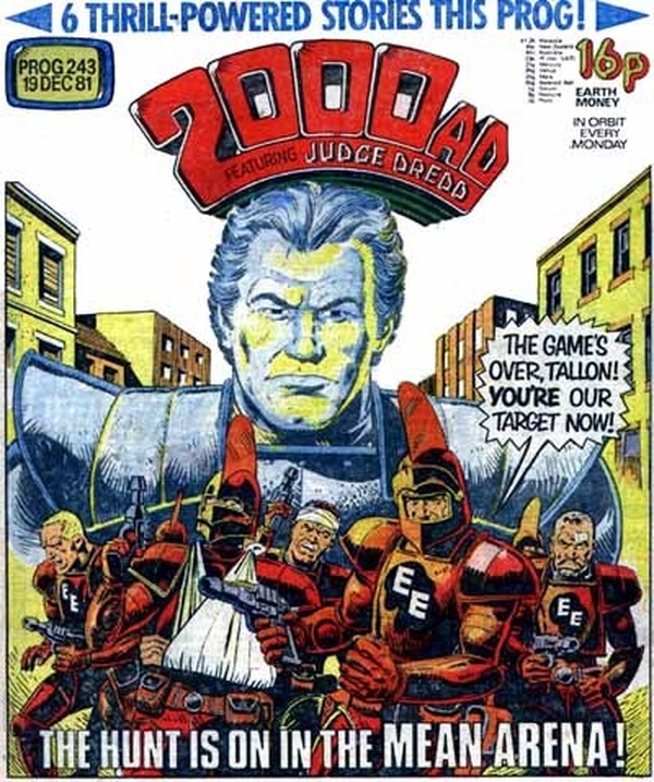 2000 AD #243 cover