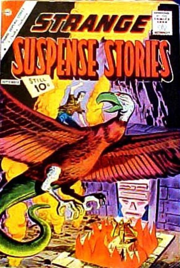 Strange Suspense Stories #55 cover