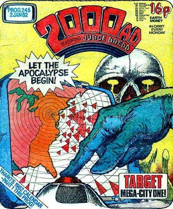 2000 AD #245 cover